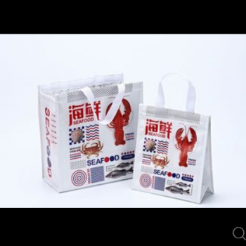【工厂销售】外卖餐饮手提保温袋铝箔加厚一次性保冷隔热袋图2