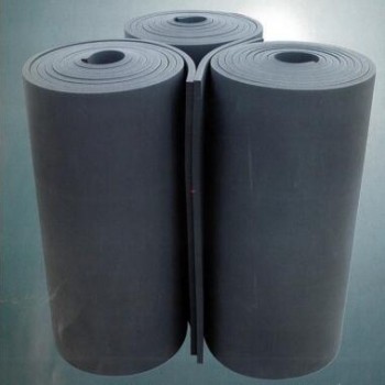 量大优惠橡塑板材和管材 B1B2级贴铝箔橡塑 空调保冷隔音棉