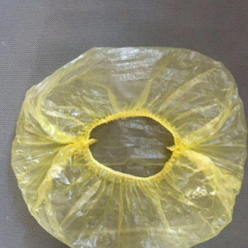 厂家直销 一次性浴帽 条形透明帽子 酒店宾馆浴帽 美容美发PE帽图3