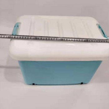 厂家直销手提塑料整理箱 内衣杂物玩具收纳箱 家用pp塑料手提箱图2
