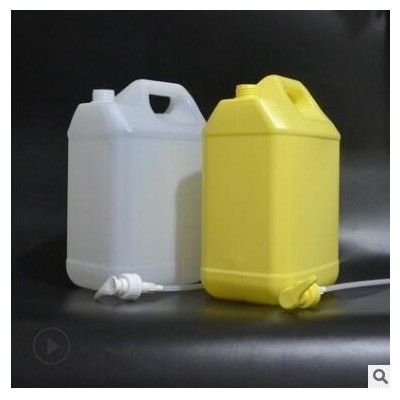 10升洗洁精桶 10公斤带泵头塑料桶 10L洗洁精瓶
