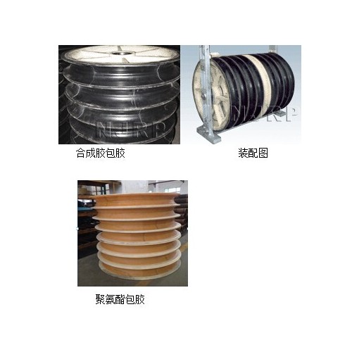架线用放线轮包胶图3