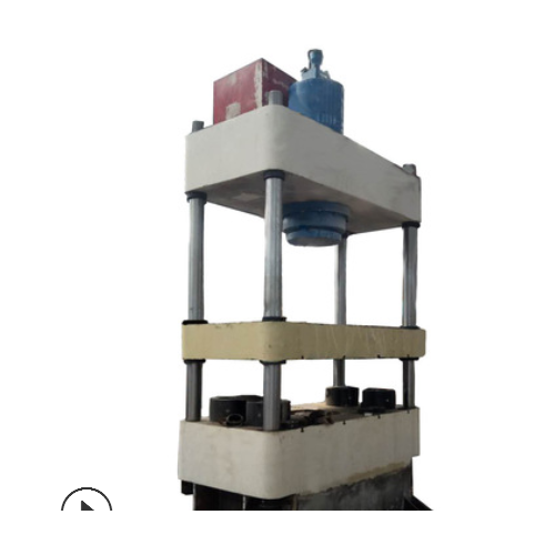 全自动铁屑成型机 四柱式增速缸液压机 小型整形压片压力机图3