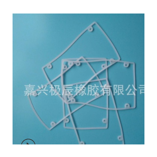 硅橡胶密封圈 防水垫圈垫片 耐高温方形硅胶垫圈 异型橡胶垫定制图3