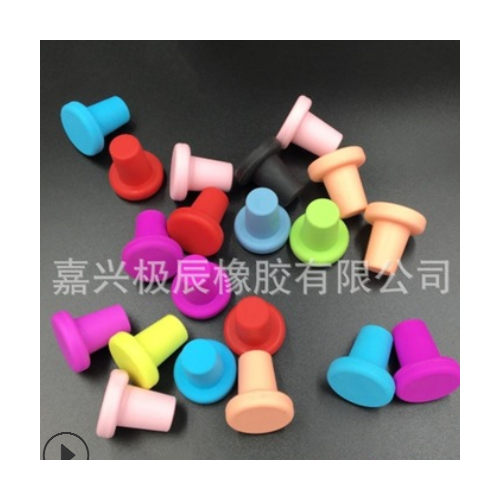 源厂批发 硅胶塞子堵头 耐高温t型硅胶塞 胶堵胶帽 硅橡胶口塞图2