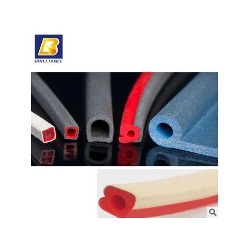 专业生产导电橡胶条/复合挤出条/高导电橡胶复合条