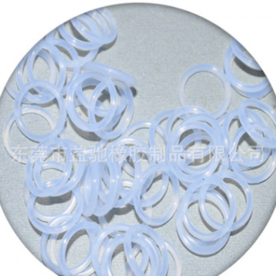厂家直销橡胶密封圈 白色透明防水密封O形硅胶圈 耐高温硅胶O形圈