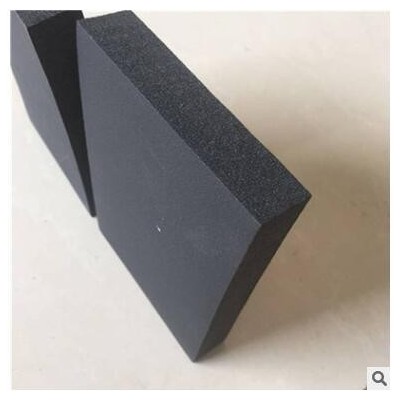 B2级阻燃隔热 橡塑海绵板保温 空调管道黑色橡塑保温板管可定制