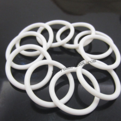 硅胶密封圈加工厂 白色透明硅胶防水圈 非标准件不规则垫圈