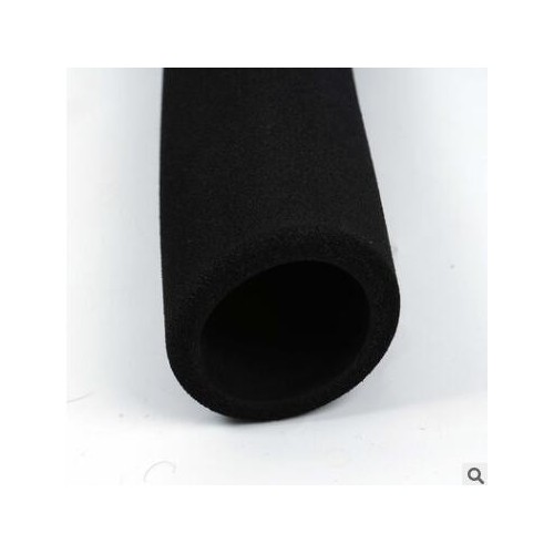 厂家供应NBR橡胶保温管黑色闭孔研磨童车手柄套b1级橡胶发泡管
