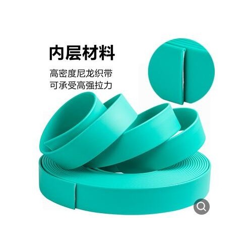 厂家直销多用途可定制加工耐磨彩色环保尼龙透明防水pvc织带包胶图3