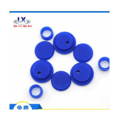 电子行业蓝色硅胶密封圈绝缘防水橡胶圈机械用耐高温硅胶圈可定制
