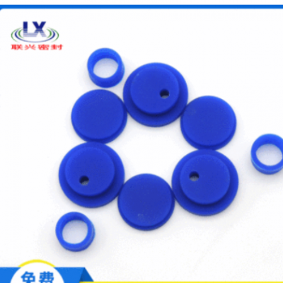电子行业蓝色硅胶密封圈绝缘防水橡胶圈机械用耐高温硅胶圈可定制