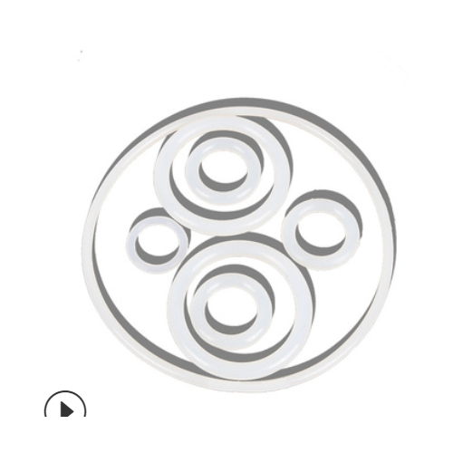 o型圈 硅胶o型密封圈 食品级o型硅胶圈 白红黑透明防水硅胶密封圈图2