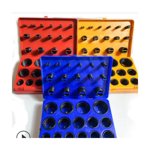 407/419/386/383/382pcs丁晴胶/硅胶/氟胶o型密封圈 O型圈修理盒图2