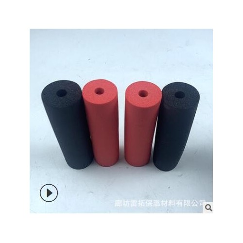 现货批发橡塑制品 橡塑板管保温制品 海绵保温发泡管道橡塑管图2