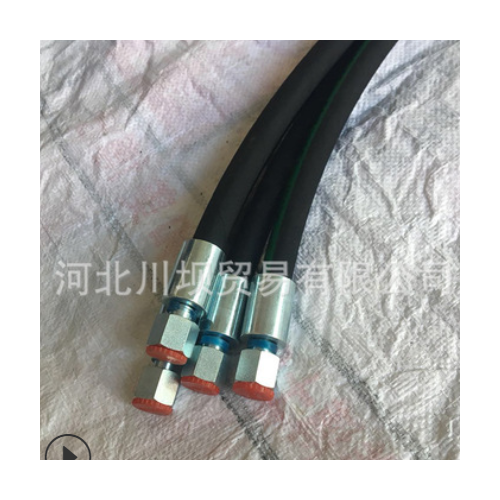 农机用高压油管高低压胶管油管总成液压助力转向耐油防水高压胶管图2