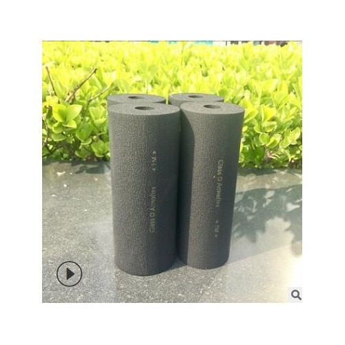 宁波福乐斯一级橡塑海绵发泡管壳 空调管道难燃铝箔橡塑保温管套图3