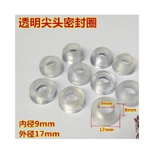 橡胶平垫圈硅胶垫圈四氟尼龙垫片密封圈减震圈氟胶O型圈图2