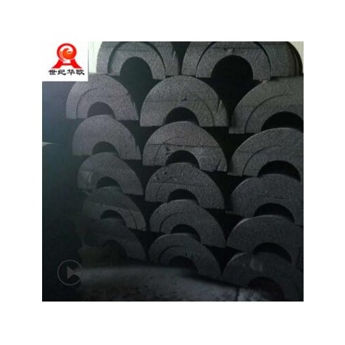 厂家供应保温板泡沫玻璃管高温管道防火阻燃弧形管图3