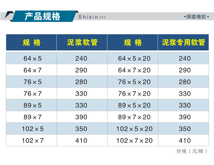 泥浆软管