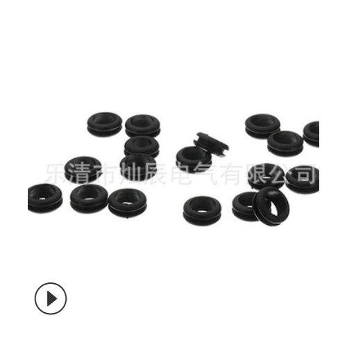 325pcs?盒装 橡胶护线圈9种规格黑白组合O型密封圈 防水橡胶垫圈图3