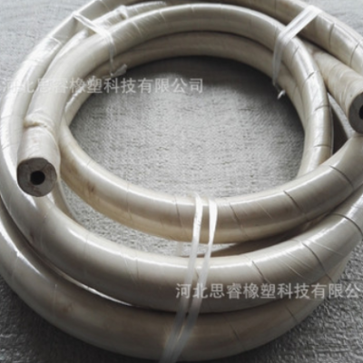 橡胶真空管 白色橡胶管 抽真空设备用 纯胶管 纯橡胶橡胶软管