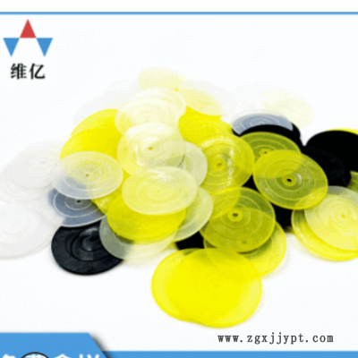 彩色硅胶片 东莞厂家批发口罩呼吸阀门硅胶垫片 圆形波纹垫片防尘图1