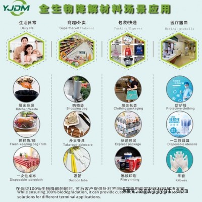 厂家批发可降解原材料 PLA全生物降解塑料颗粒母粒 吹塑级原料图3