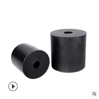 厂家直供橡胶减震器 圆柱形橡胶弹簧减震弹簧橡胶垫橡胶制品
