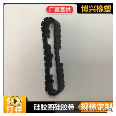橡胶制品厂家批发 捆绑电子产品硅胶圈 硅胶橡皮筋 硅胶扎线圈图2