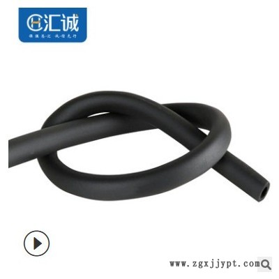 华美橡塑保温管壳 管道保温橡塑海绵隔热管 b1级阻燃铝箔橡塑管图2