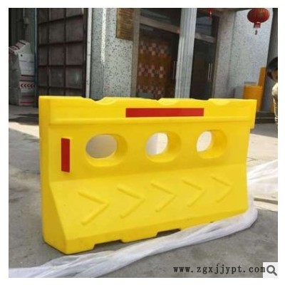 三孔水马护栏施工围挡交通设施防撞桶注水灌沙隔离墩市政围栏图3