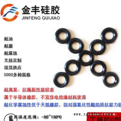 亲涵机械用橡胶O型圈黑色橡胶o形圈耐油耐磨损o型圈批发图2