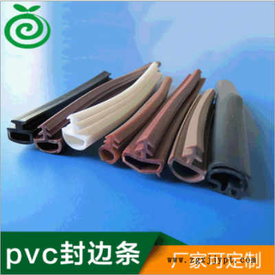 厂家直供门缝密封条 实木门pvc塑料家具封边条隔音U型胶条制做图1