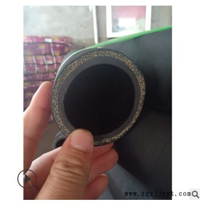 耐高压钢丝编织蒸汽胶管13mm-38mm耐高温钢丝编织蒸汽橡胶管图1