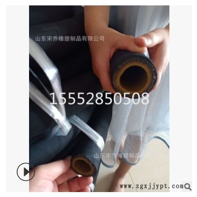 耐高压喷砂管 高压耐磨喷浆管高压耐磨聚氨酯喷砂胶管图1