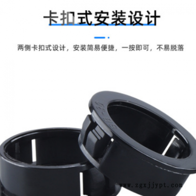 SB SK尼龙塑料扣式护线套卡扣式护线环出线圈配电箱机柜密封圈图2