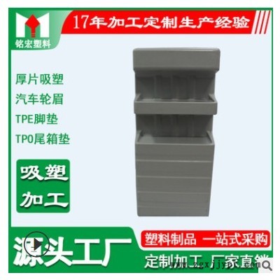 ABS厚吸塑 ABS厚板吸塑 厚片吸塑加工 吸塑机器 电器外壳加工图1