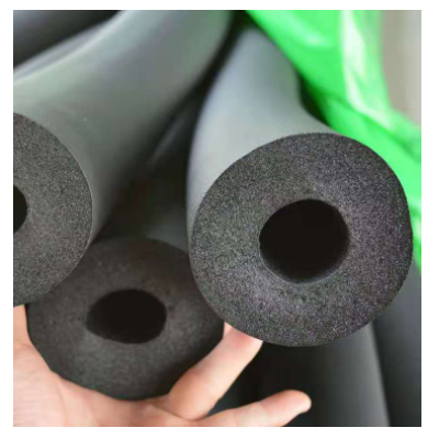 黑色阻燃空调橡塑管 工业隔热橡塑保温管 隔音吸声橡塑海绵管