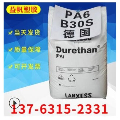 高强度PA6-B30S 注塑级德国朗盛B30S 高流动电子电器马达轴承用料