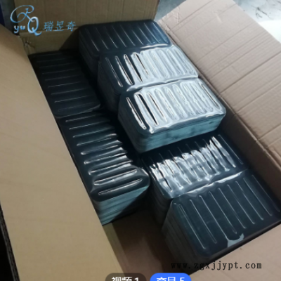 异形光面硅胶防滑垫 定做黑色双面胶硅胶垫 耐高温导热硅胶垫片图2