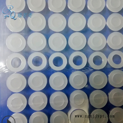 透明食品级硅胶垫片 防水密封硅胶平垫圈 圆形自粘防滑脚垫橡胶垫图2
