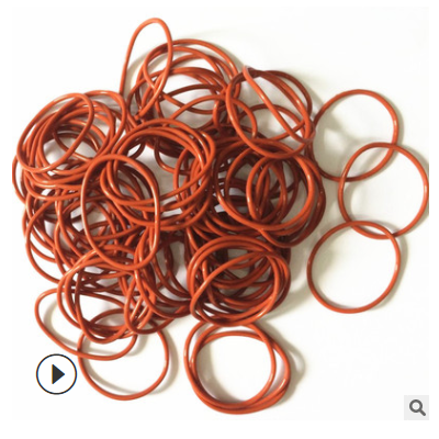 红硅胶O型圈线径3.1外径10-60耐高温防水硅橡胶制品O形密封圈