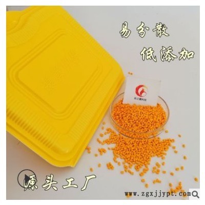 艳黄色母 姜黄色母 打包盒用黄色种 消黄母粒 厂家直供图3