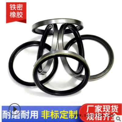 厂家供应 CP铁壳缓冲密封圈 高温气缸缓冲油封密封圈气缸密封圈图1