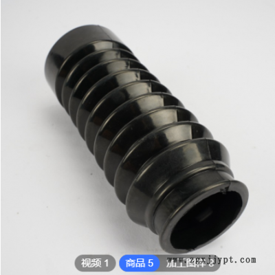 橡胶防尘套 橡胶伸缩套橡胶波纹防尘保护套 丁腈防尘套橡胶保护套图2