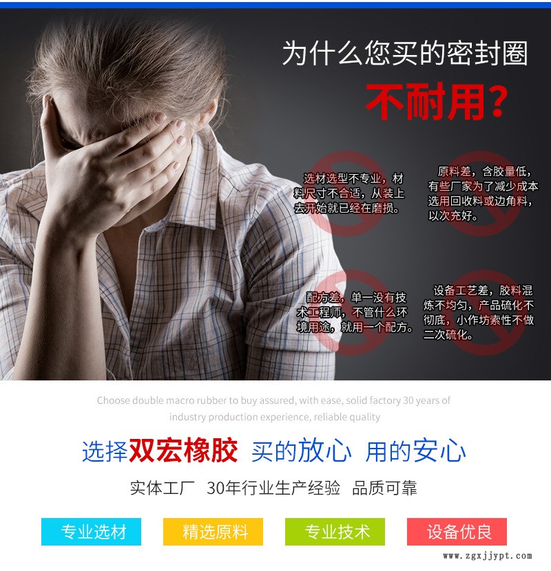 可定制批发彩色橡胶o型密封圈泵用耐高温食品级硅胶圈示例图3