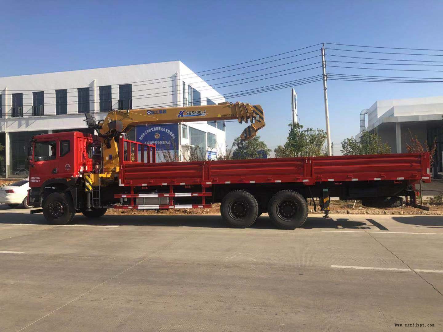 东风T5前四后八随车吊 16吨三一随车吊价格 价格优惠