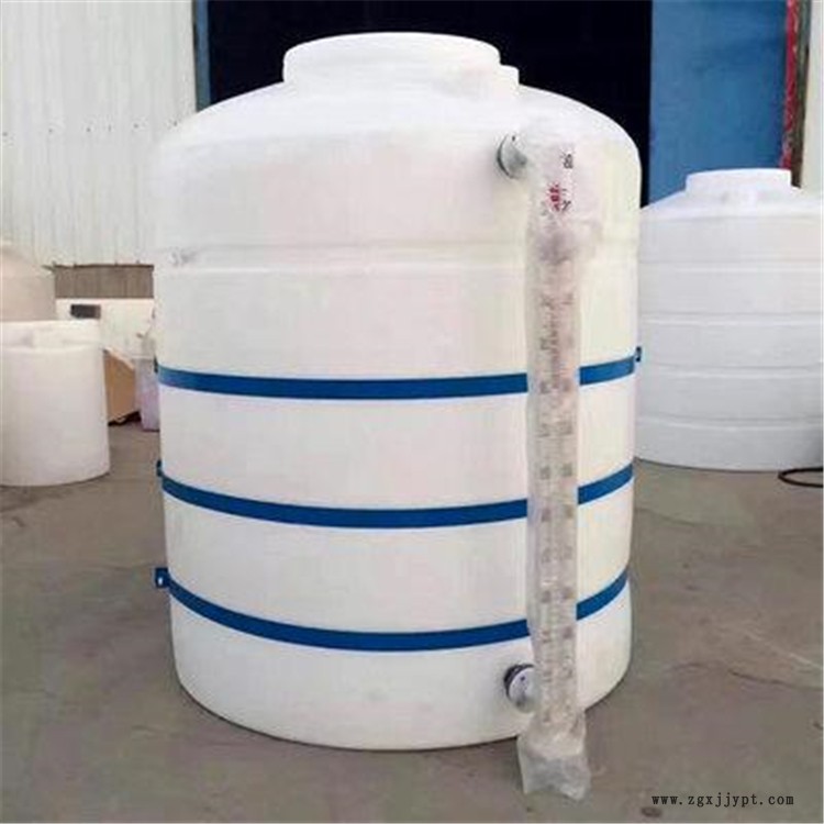 甬诚滚塑 5吨冷却容器 10方苯磺酸塑料容器 净化设备配套化工容器